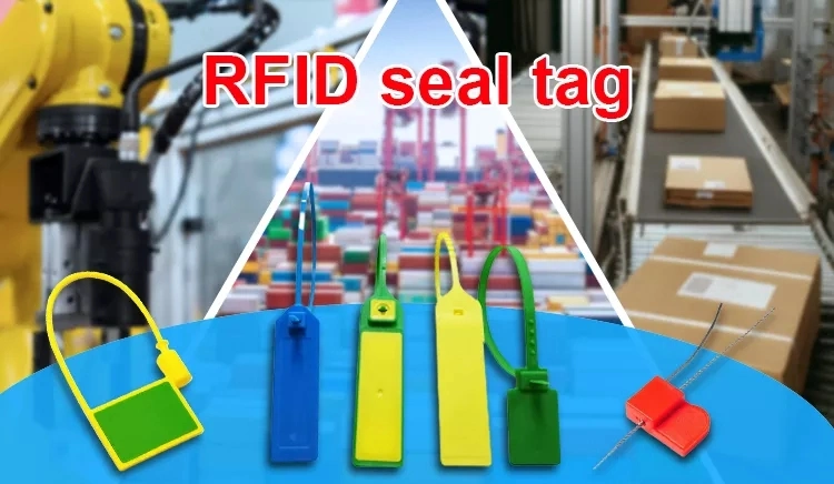 Waterproof Plastic Traceability UHF RFID Seal Tag Zip Cable Label